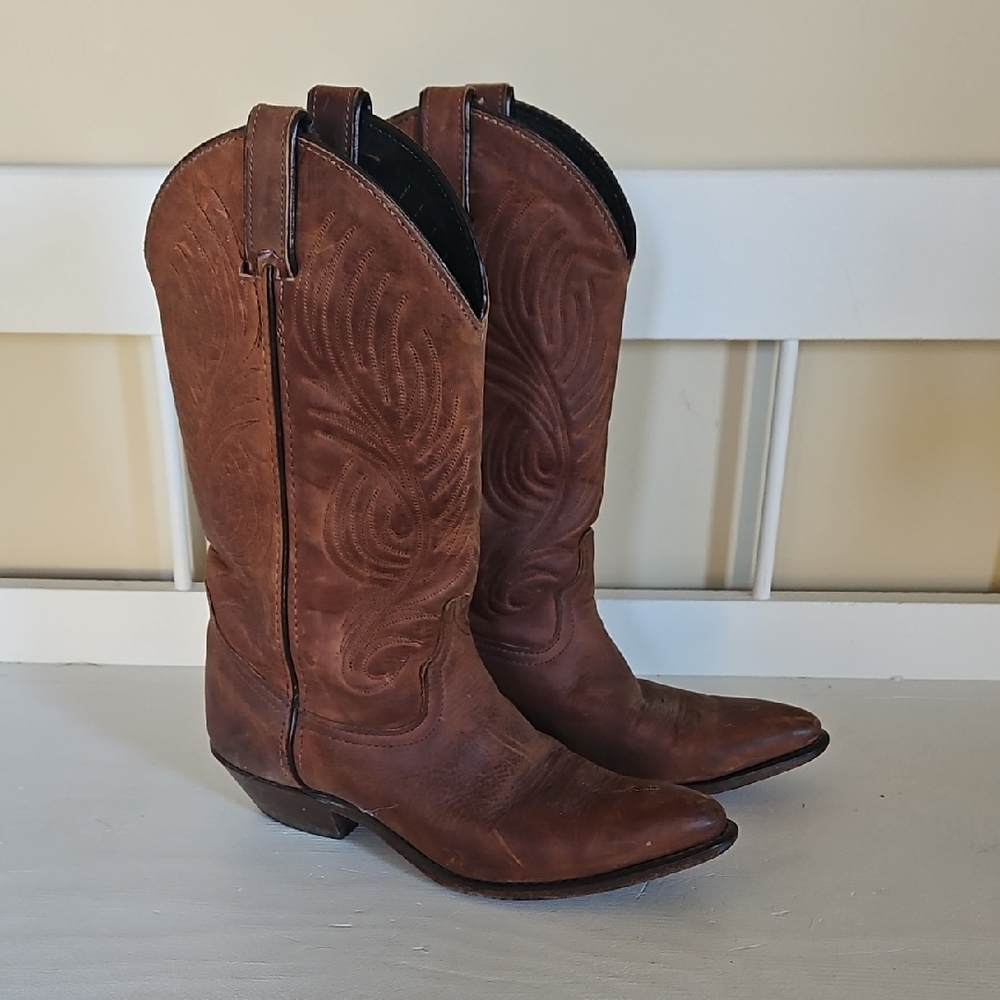 Code West Womens Brown Western Cowgirl Boots - Picture 2 of 7